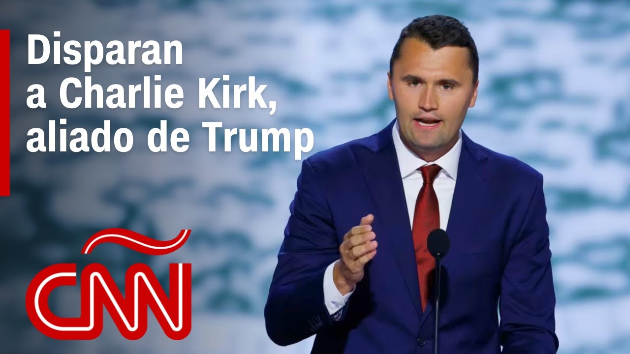 Disparan a Charlie Kirk, activista político y aliado de Trump, en un evento en Utah
