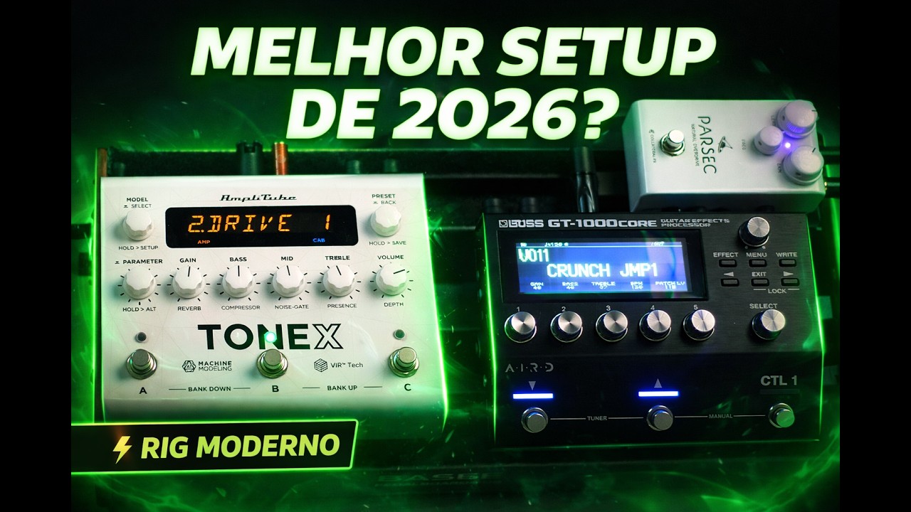 O setup que mudou meu jeito de tocar ao vivo!