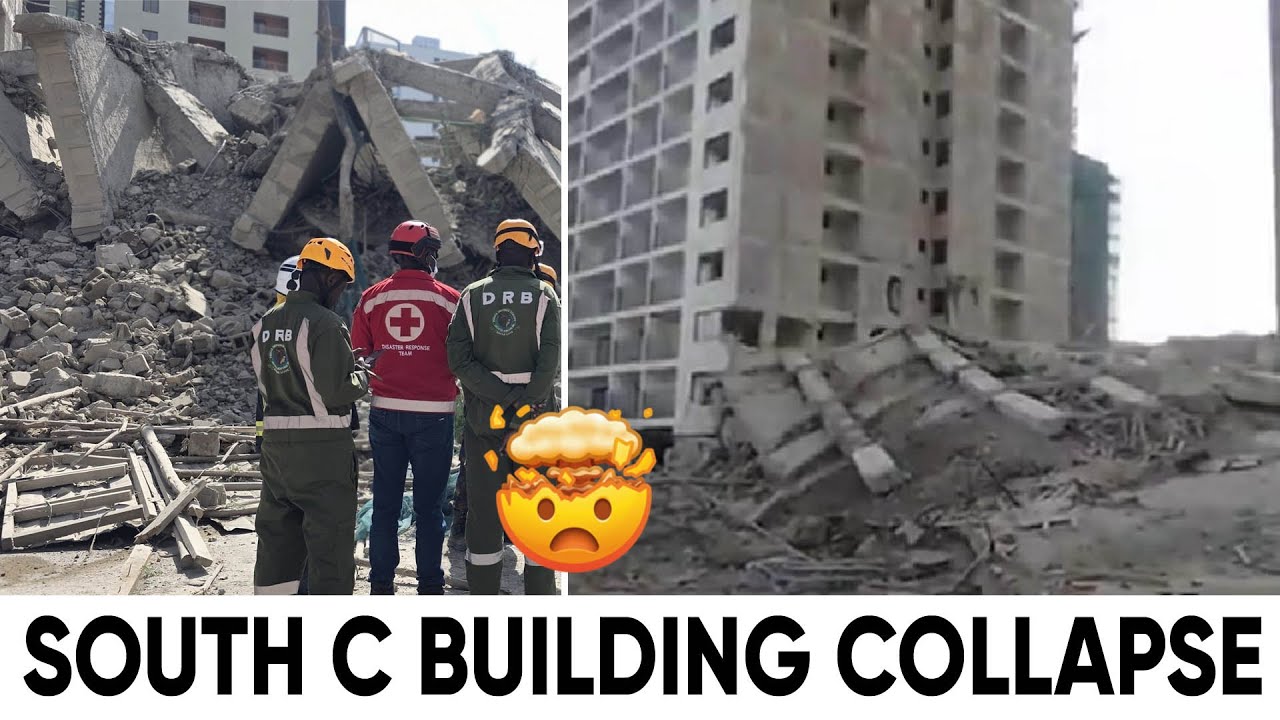Обрушение здания South C | Обрушение здания в Найроби сегодня