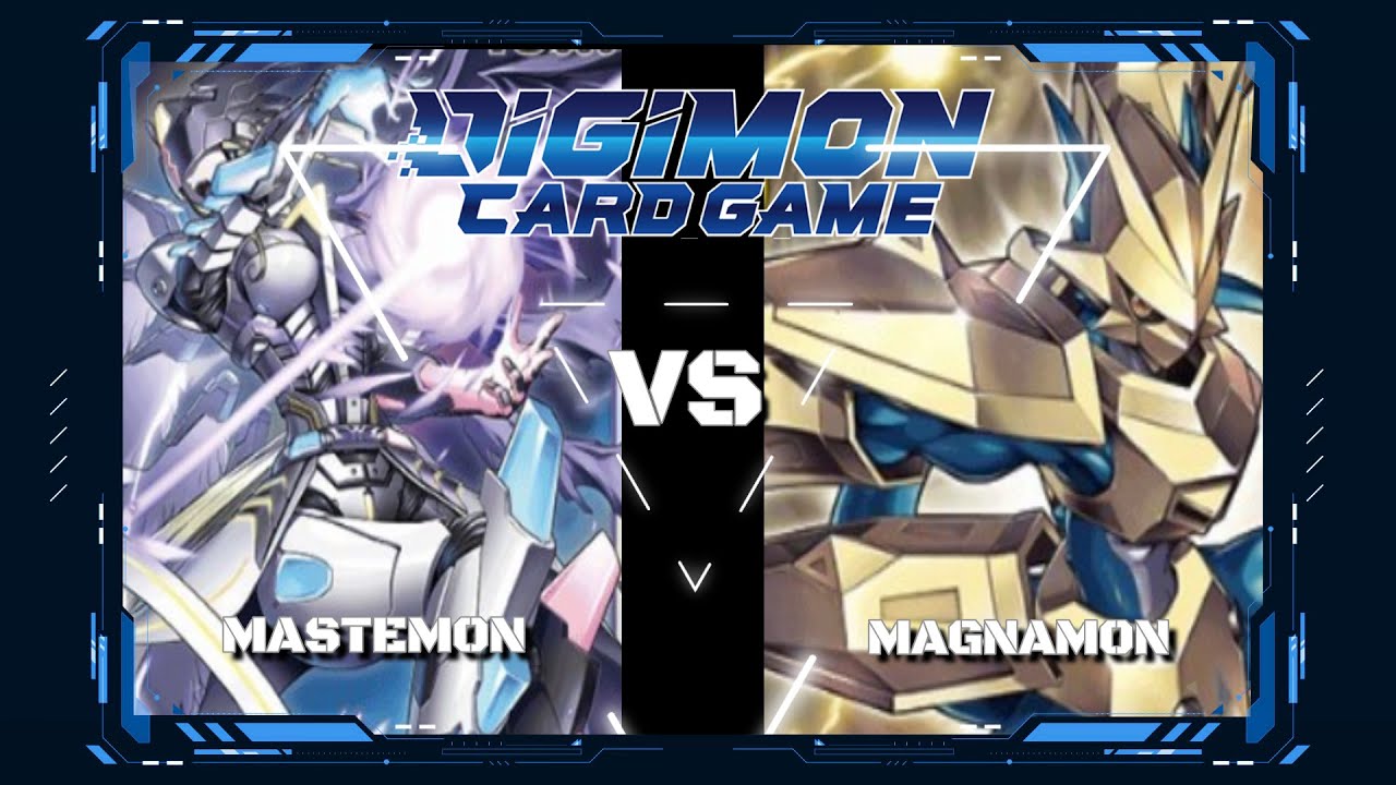 Mastemon vs Magnamon/Armor Rush (Digimon TCG BT-8)