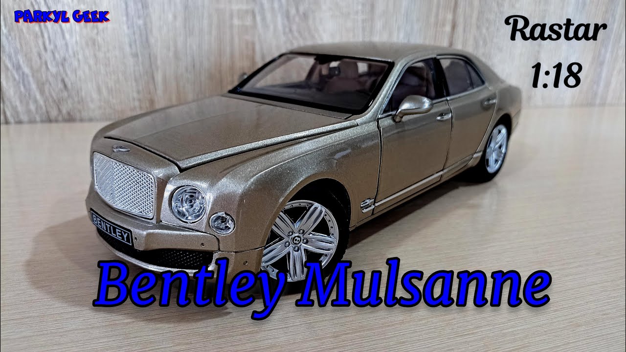 1/18 Bentley Mulsane Масштабная модель от Rastar [Коллекционная модель]