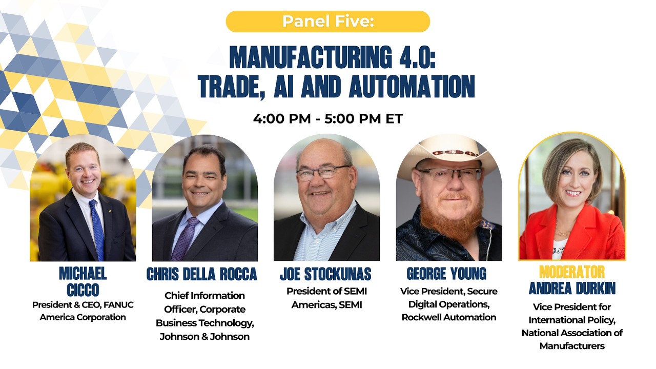 Manufacturing 4 0 Trade, AI and Automation