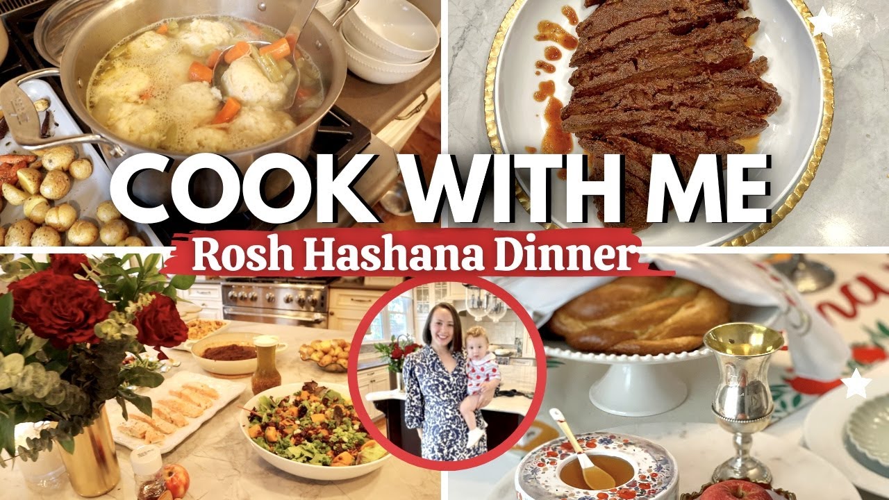 Cook with Me for the Jewish Holiday of Rosh Hashanah! JEWISH FAMILY VLOG