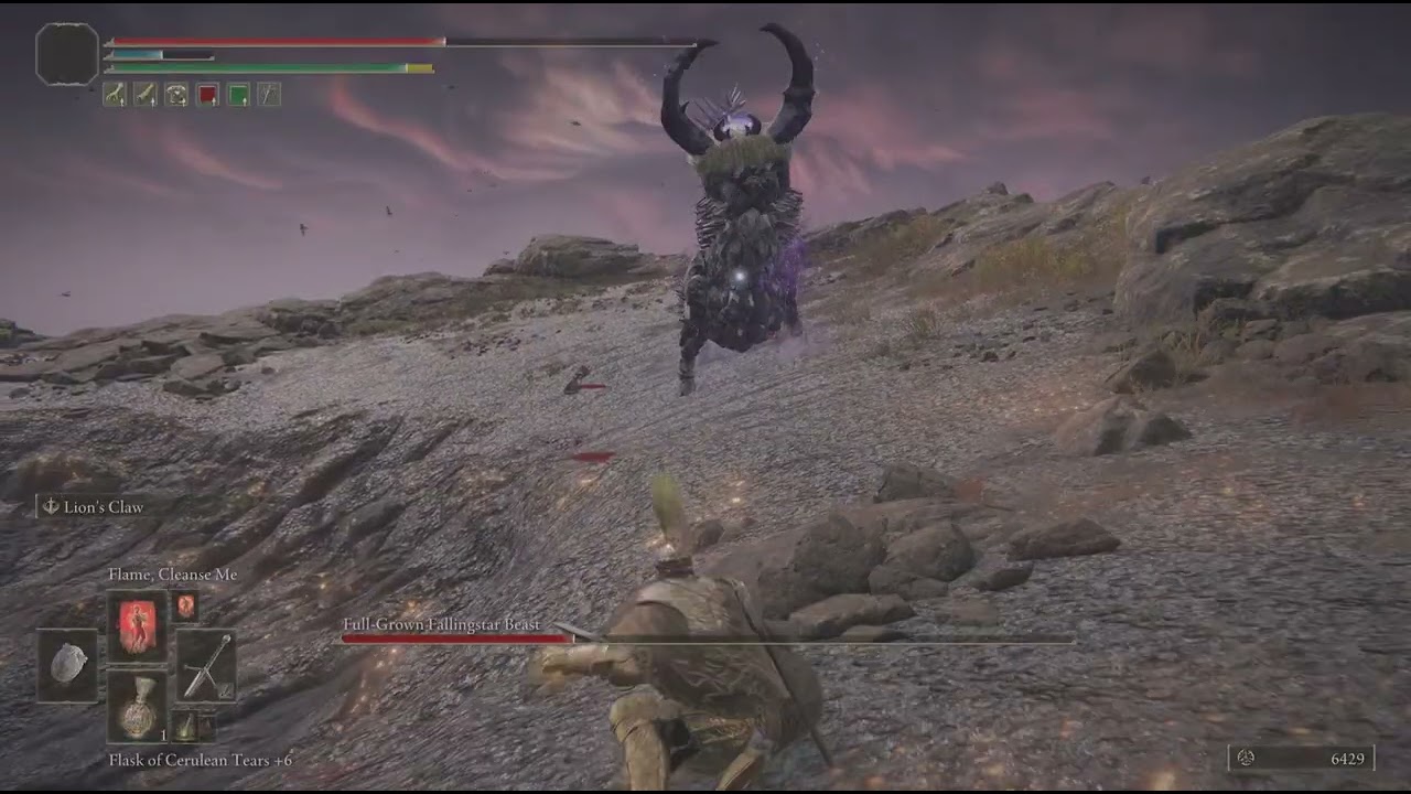 ELDEN RING Falling Star Beast kill 2nd try