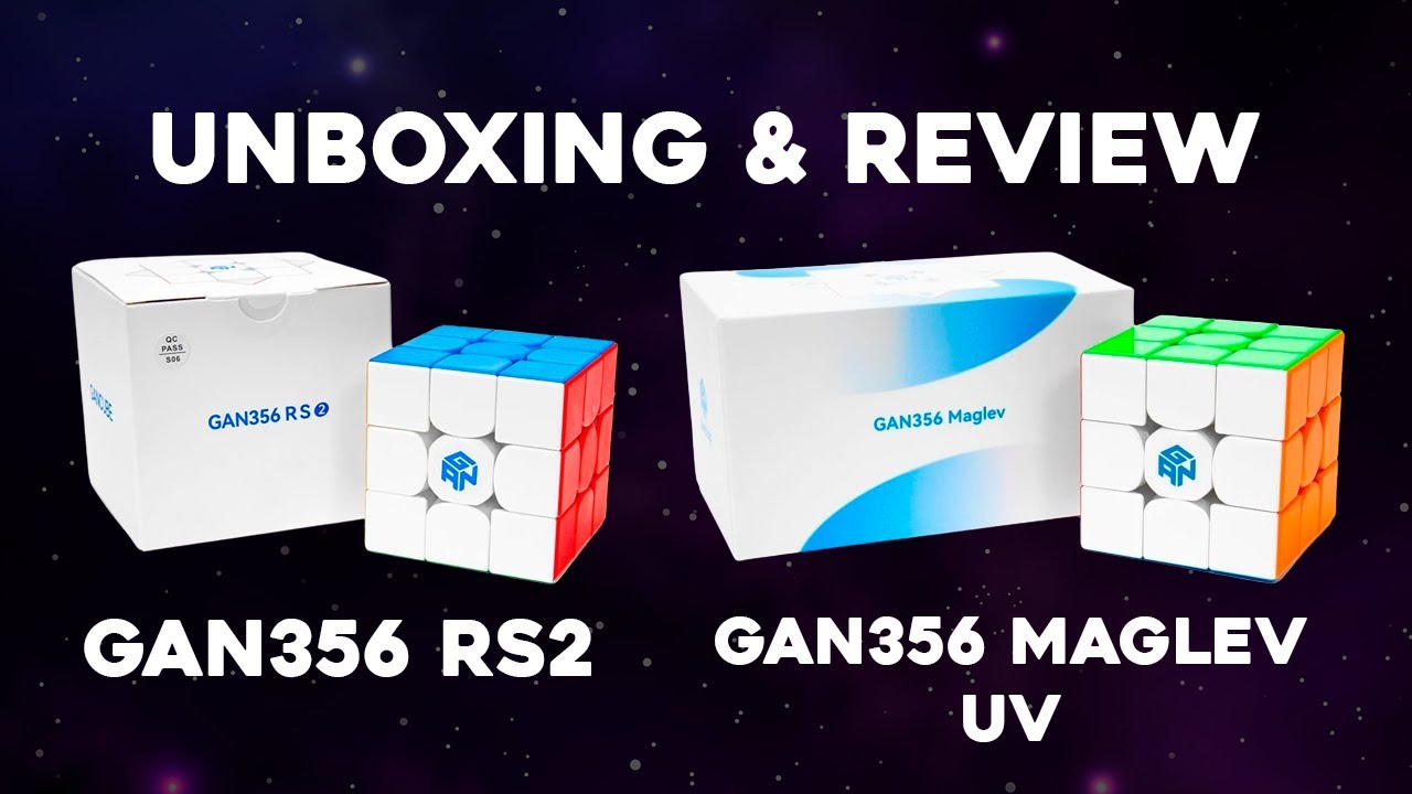GAN 356 RS 2 & GAN 356 MAGLEV UV: Los últimos lanzamientos de GAN | Speedcuber Perú
