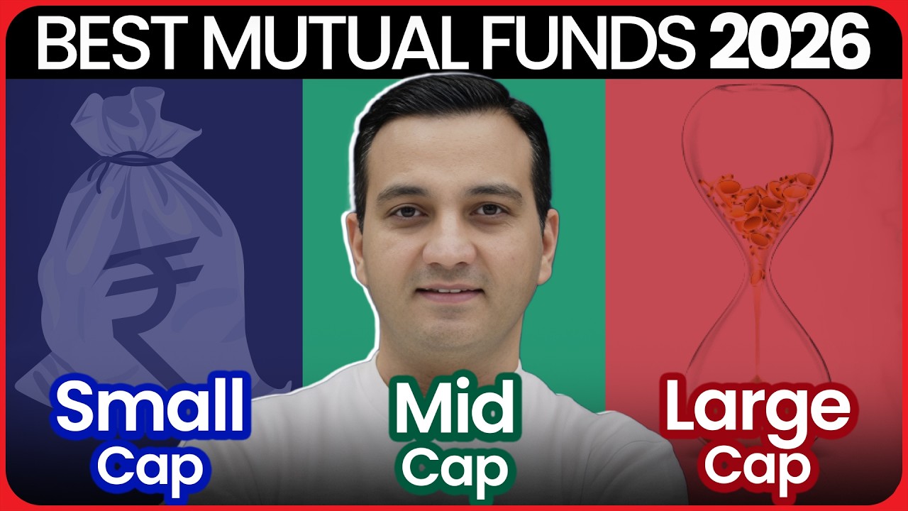 Best Mutual Funds for 2026 - Large Cap vs Mid Cap vs Small Cap?