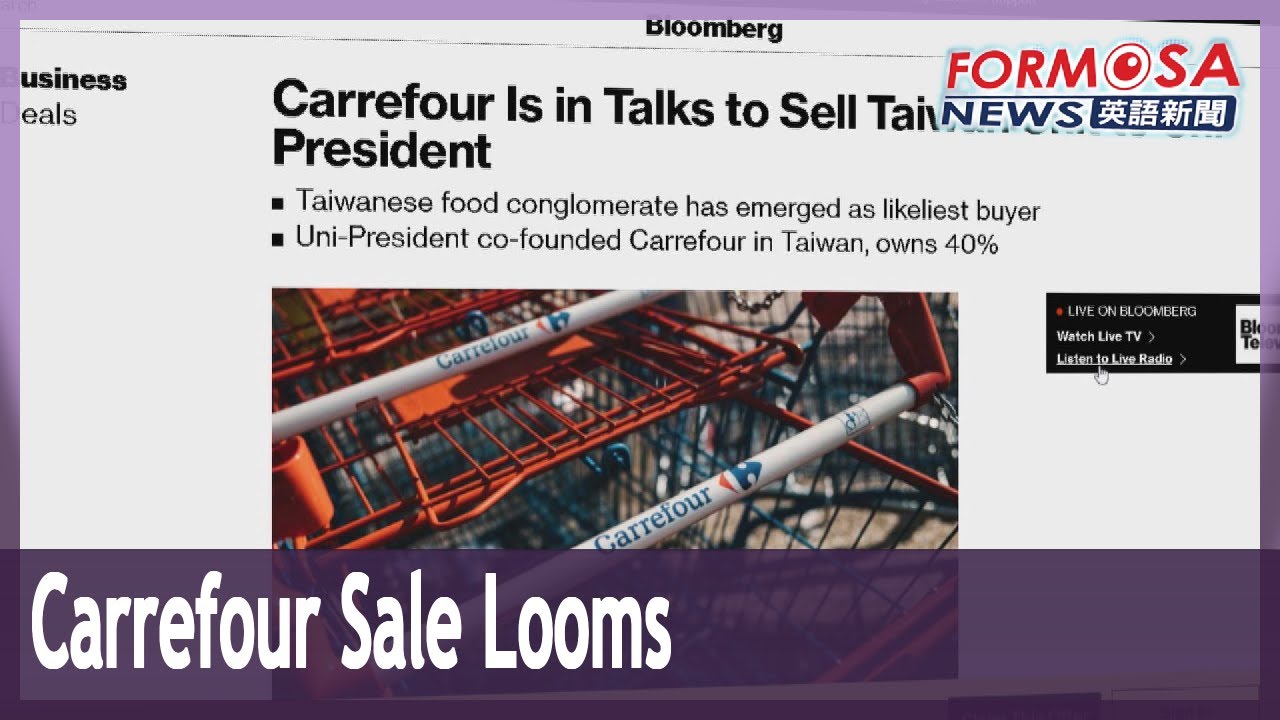Carrefour to sell Taiwan business to Uni-President: report