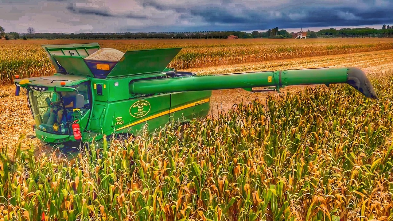 УРОЖАЙ КУКУРУЗЫ 2024 JOHN DEERE S790i