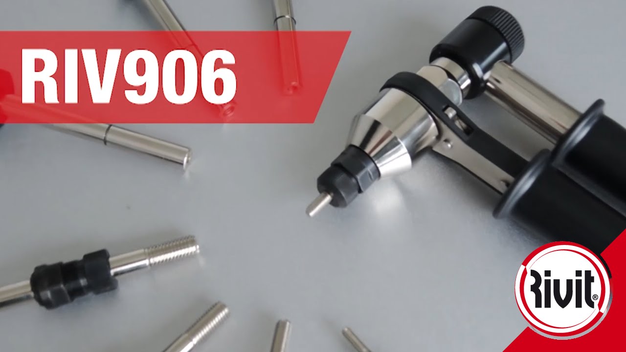 Rivit RIV906 (ITA) Rivettatrice manuale a cricchetto per inserti