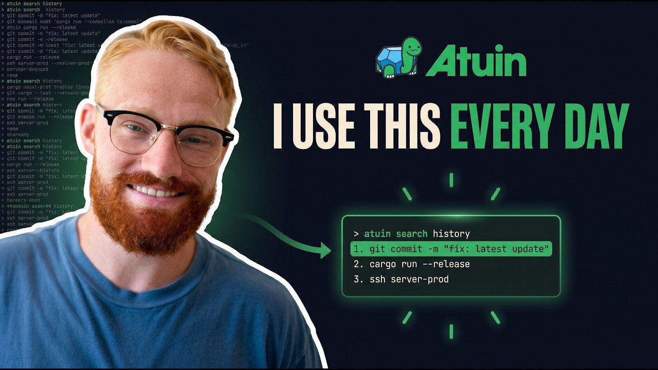 Atuin in about 6 minutes