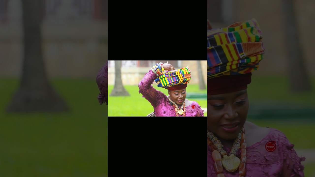 Watch this: I used my head scarf as 'bowl' to keep my phones and stuff - Akumaa Mama Zimbi #shorts