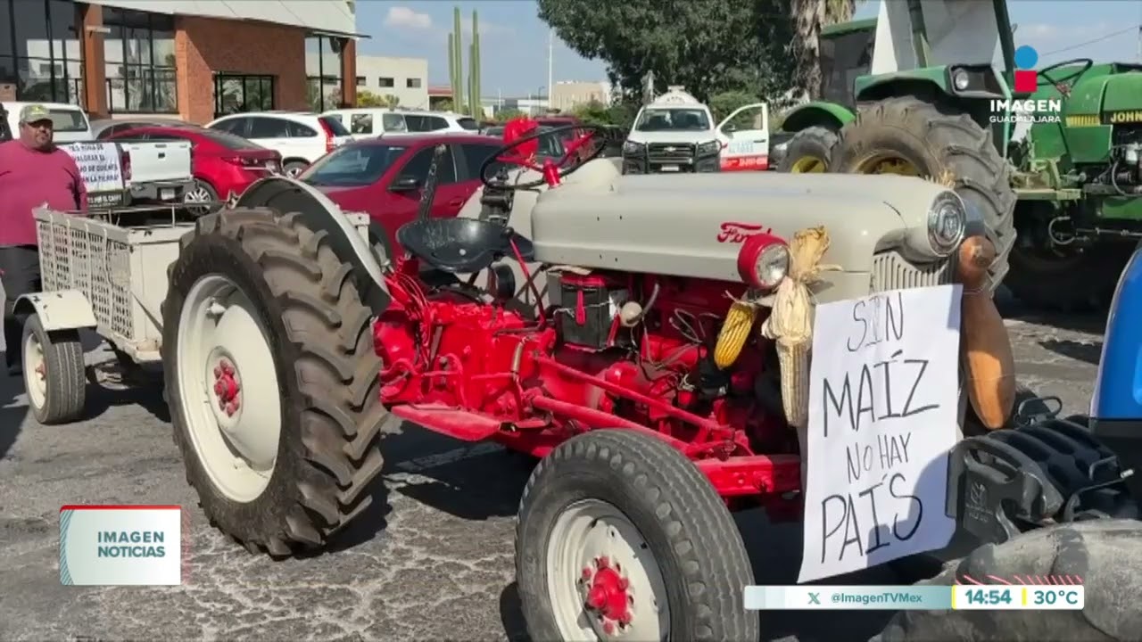 Productores de ma&iacute;z amenazan con nuevas protestas | Noticias GDL con Carolina Mart&iacute;nez