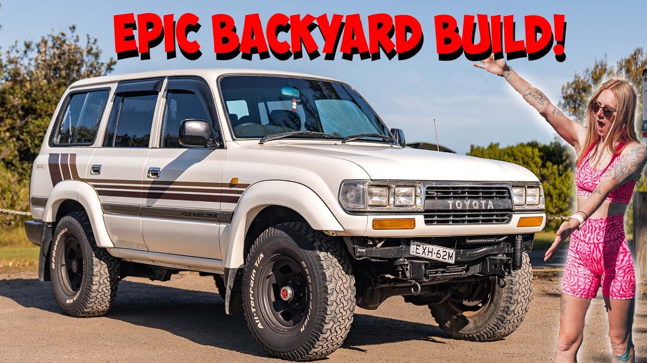 Restoring a 30 year old Toyota Land Cruiser! 80 Series mall crawler build
