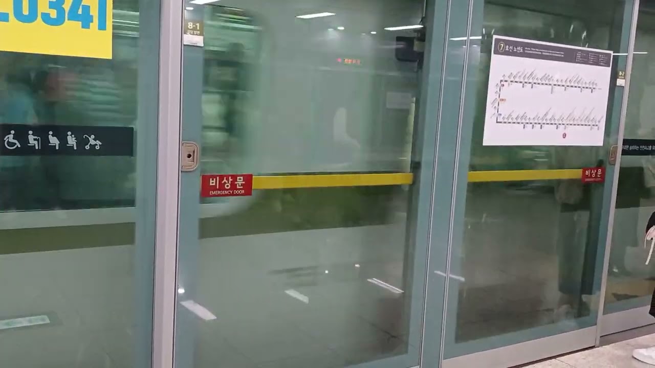 (20241123) 수도권 7호선 부천종합운동장역 도봉산행 W711편성 진입 首都圏7号線富川総合運動場駅道峰山行きW711編成に進入