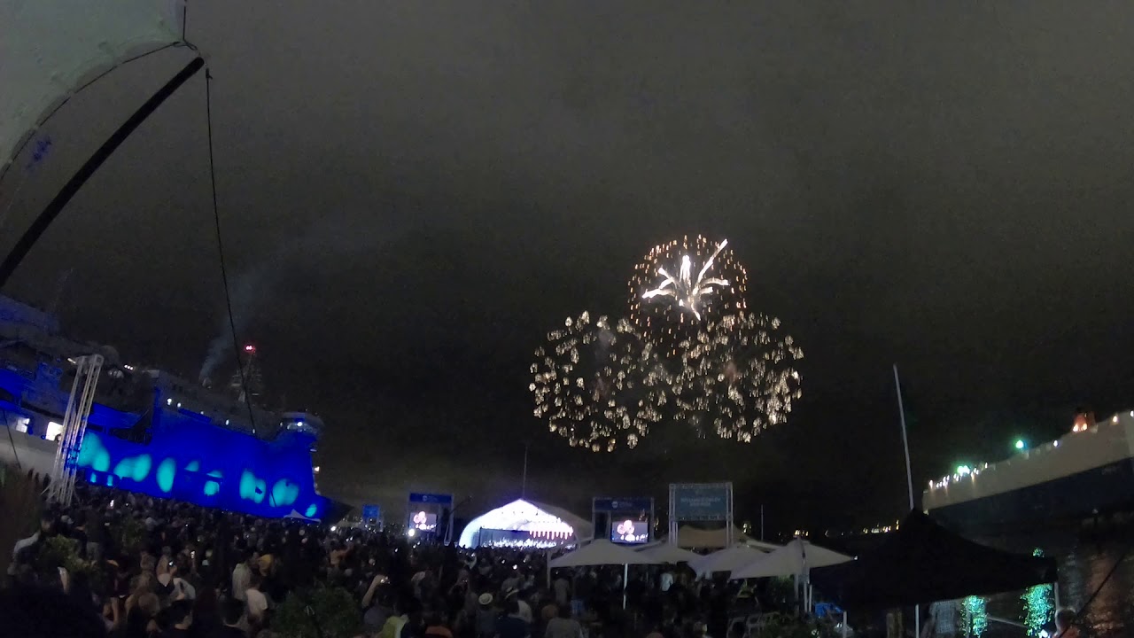 POAL SeePort 2019 Fireworks time lapse
