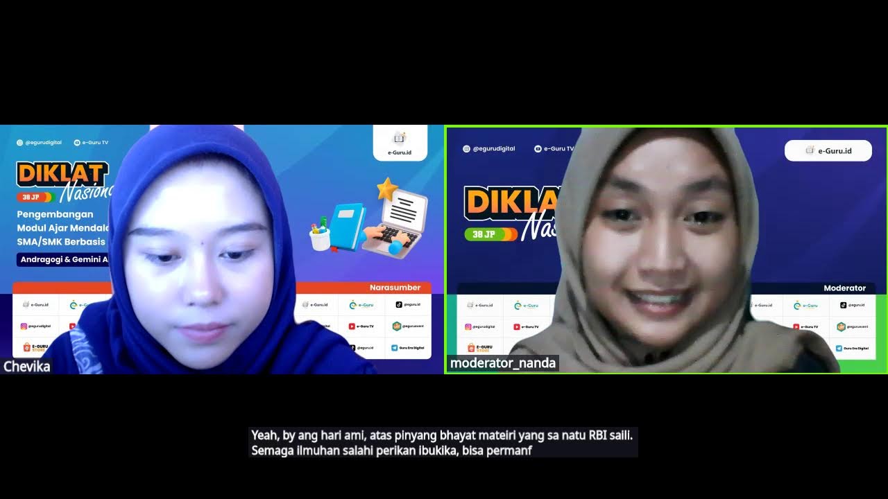 #3 Diklat Pengembangan Modul Ajar Mendalam SMA/SMK Berbasis Andragogi & Gemini Al