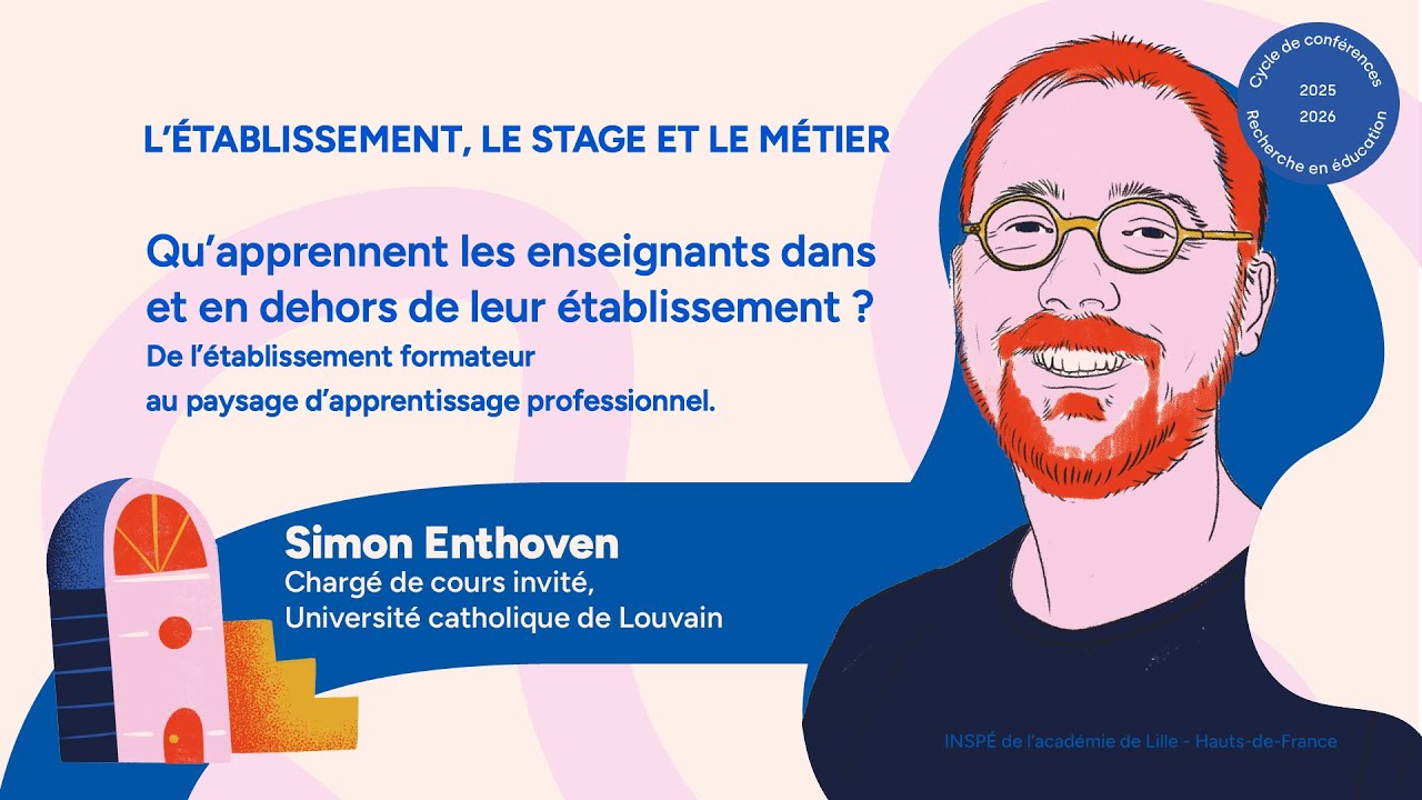 L'établissement, le stage et le métier - Simon Enthoven