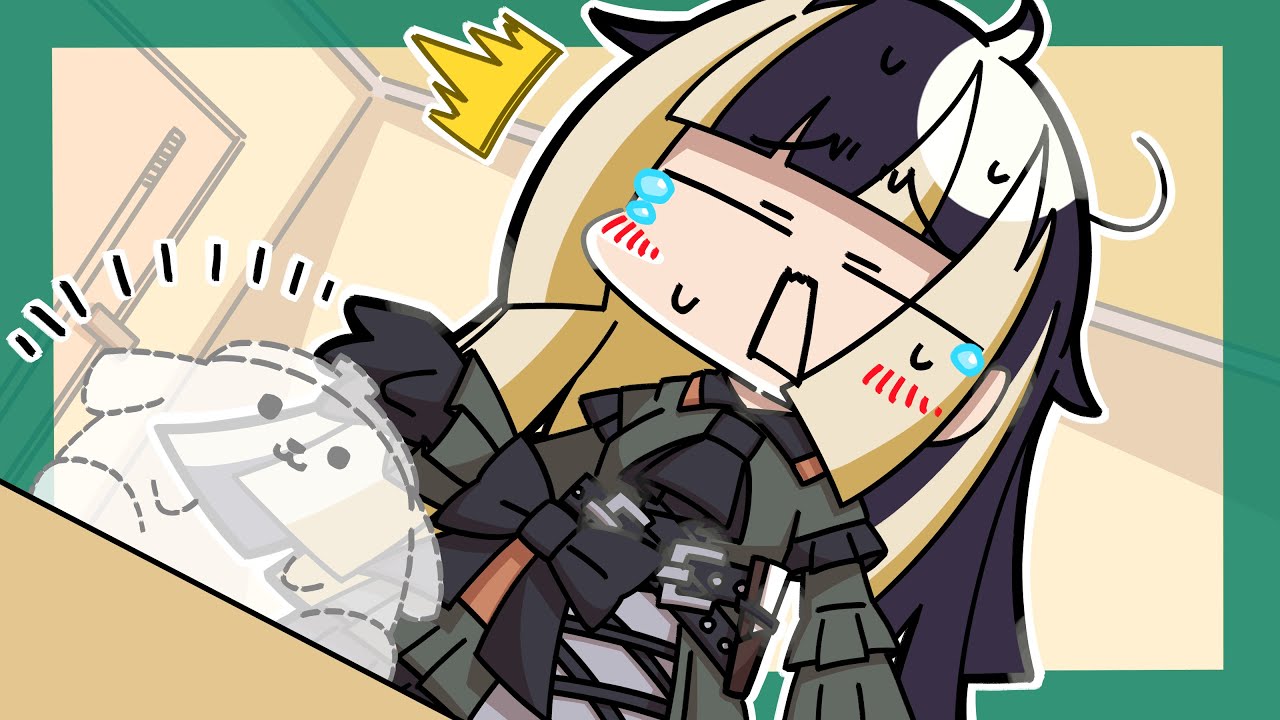 Raden loses Pompompurin and panics.【Animated Hololive/Eng sub】【Raden】