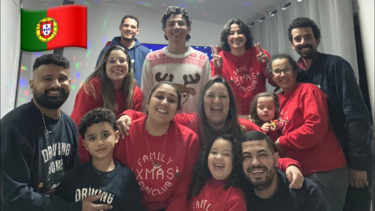 NOSSO PRIMEIRO NATAL EM FAMÍLIA EM PORTUGAL 🇵🇹