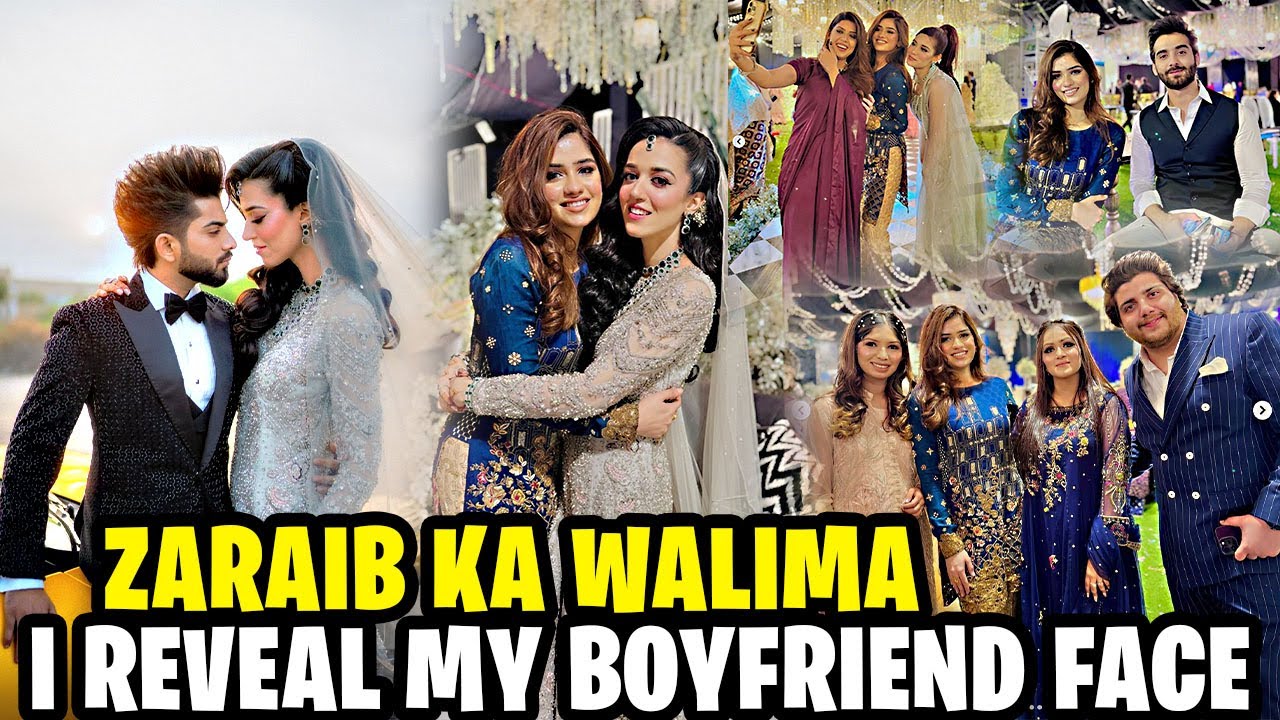 Zaraib Ka Walima 😍 I Reveal My Boyfriend Face Today 😱