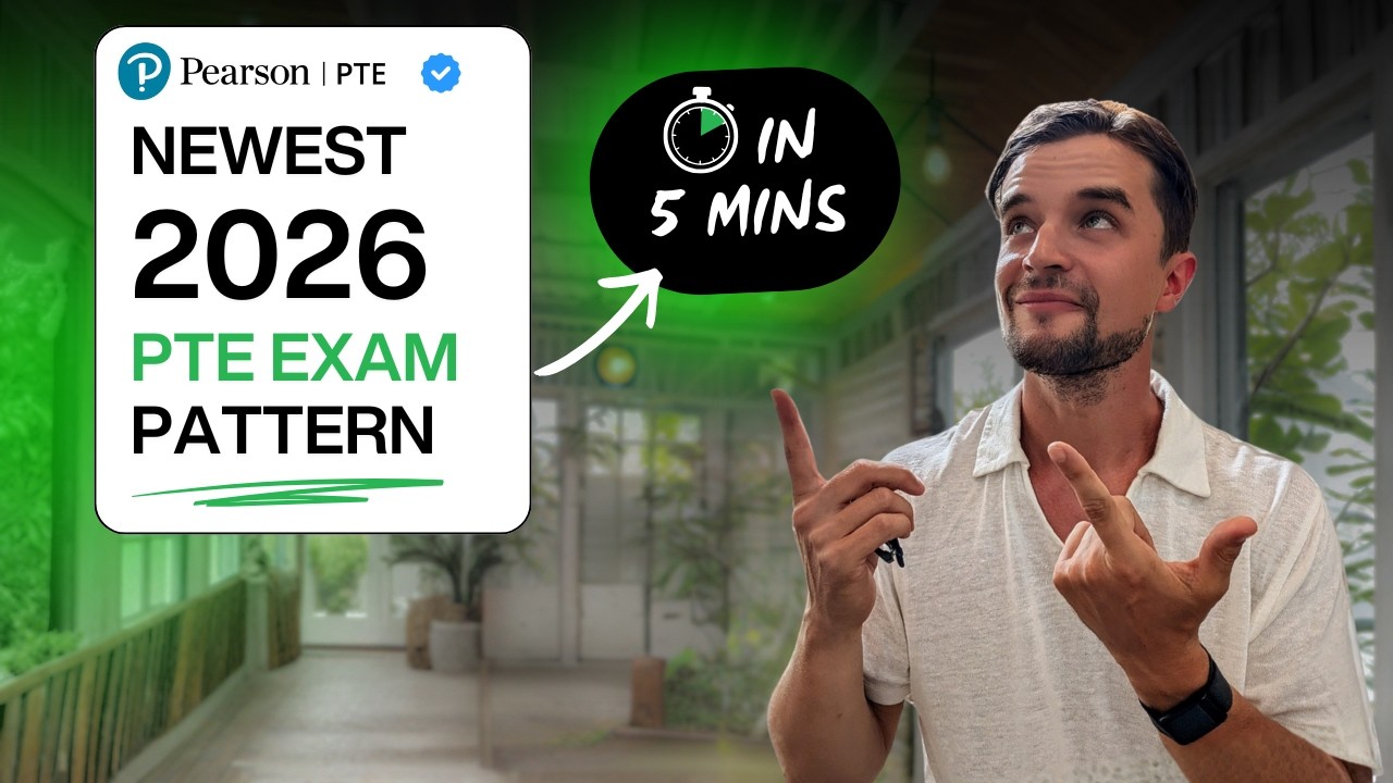 PTE Exam Pattern in 5 mins (2026 UPDATED Structure & Format overview) #PTEexam
