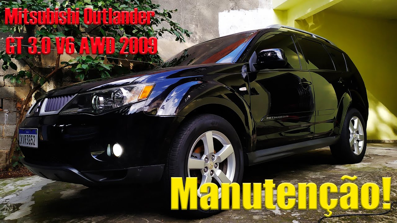 Manutenção da Outlander GT 3.0 V6 AWD 2009 é cara? (Mitsubishi)
