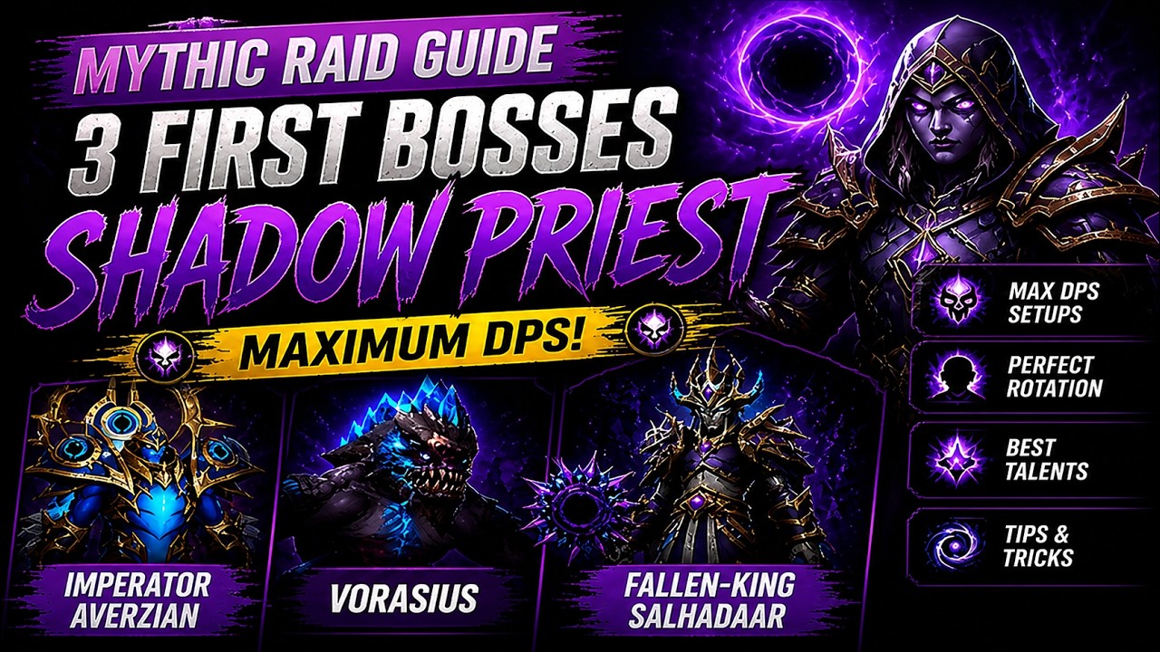 Shadow Priest Doing LOW DPS? Fix It NOW (Mythic Guide)
