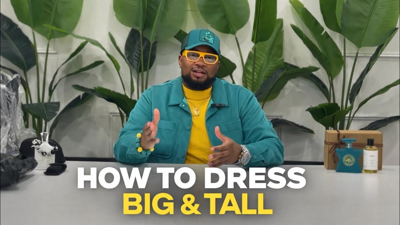 Big Men's Style! What Actually works(No Guessing) Part I