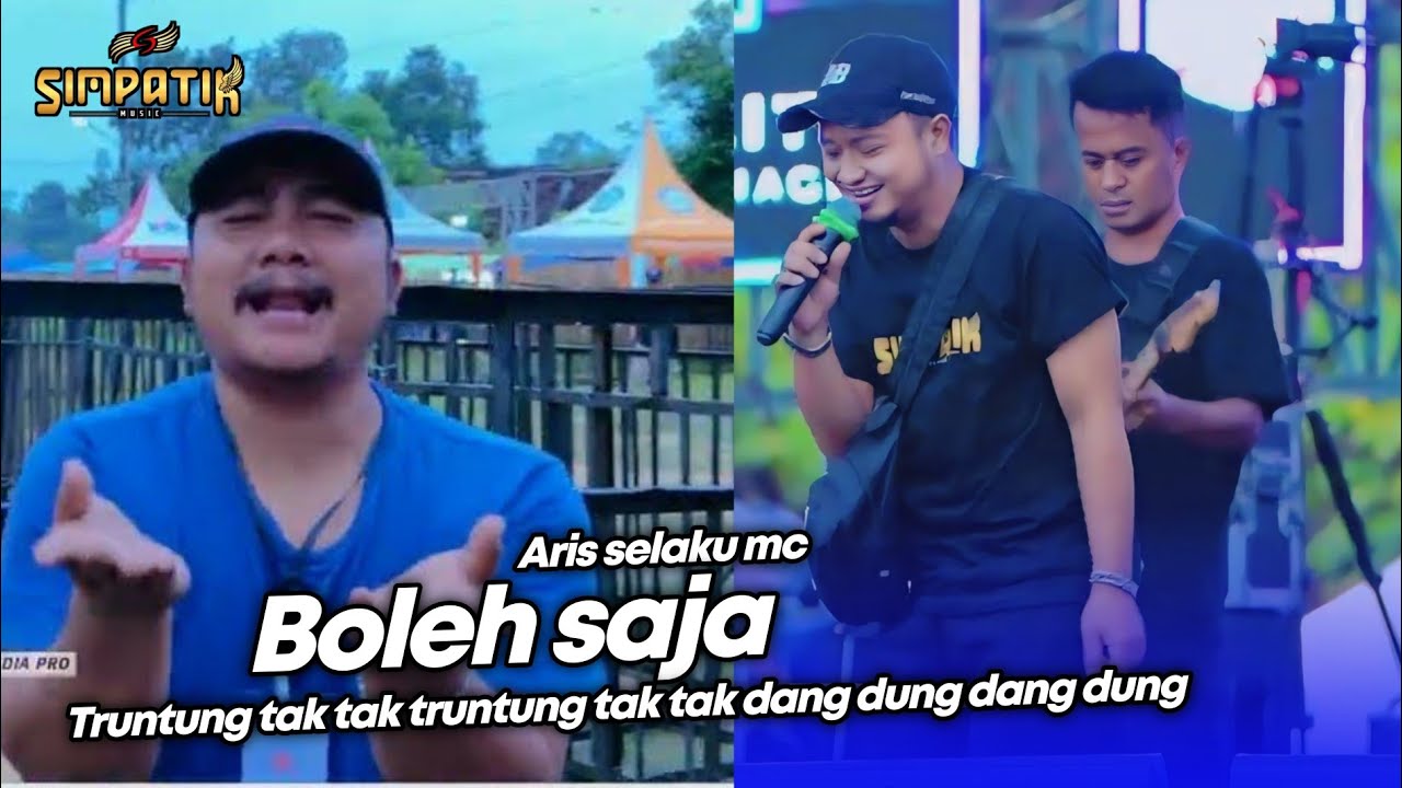 BOLEH SAJA - ARIS - LIVE SIMPATIK MUSIC X IMA PRODUCTION - SENTUL LUMAJANG