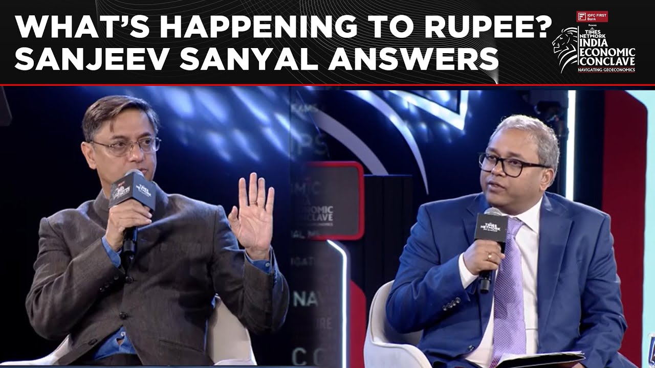 Sanjeev Sanyal Speaks On Depriciation Of Rupee, Tariffs Row, Inflation, Bond Yeilds & More| IEC 2025