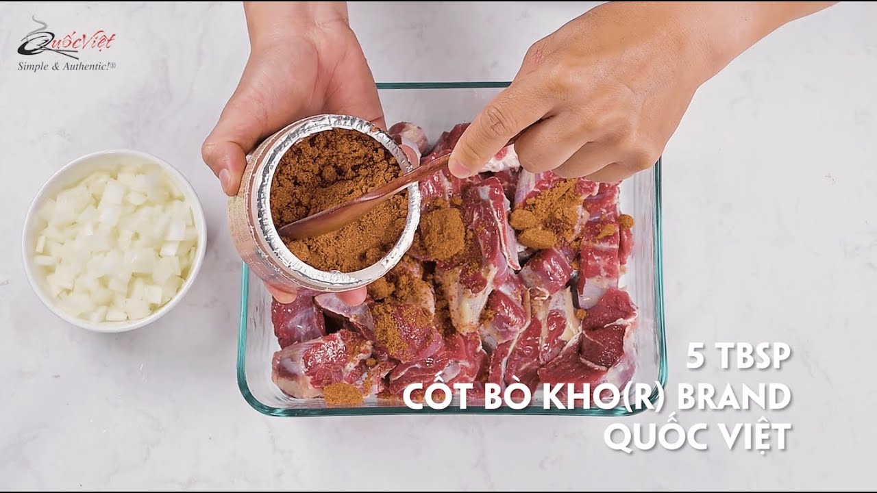 1 Hour Bò Kho Recipe (Vietnamese Beef Stew) | Made with Quốc Việt Foods Brand Stew Base