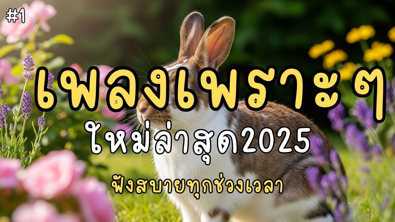 เพลงเพราะๆ ฟังสบาย 2025 | เพลงใหม่ล่าสุด ดังๆ ฮิตๆ ฟังยาวๆ ต่อเนื่องไม่มีโฆษณาคั่นบ่อย