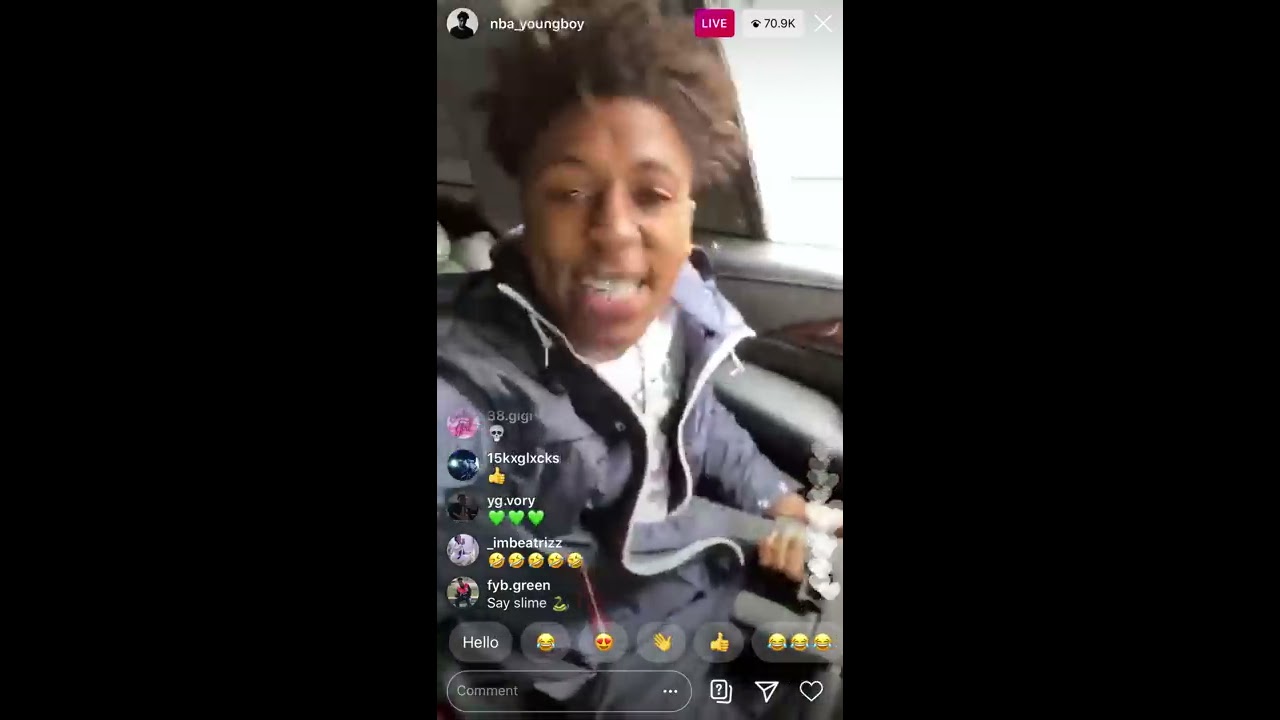NBA YOUNGBOY INSTAGRAM LIVE 9/19/20‼️ NEW SONG⁉️🔥