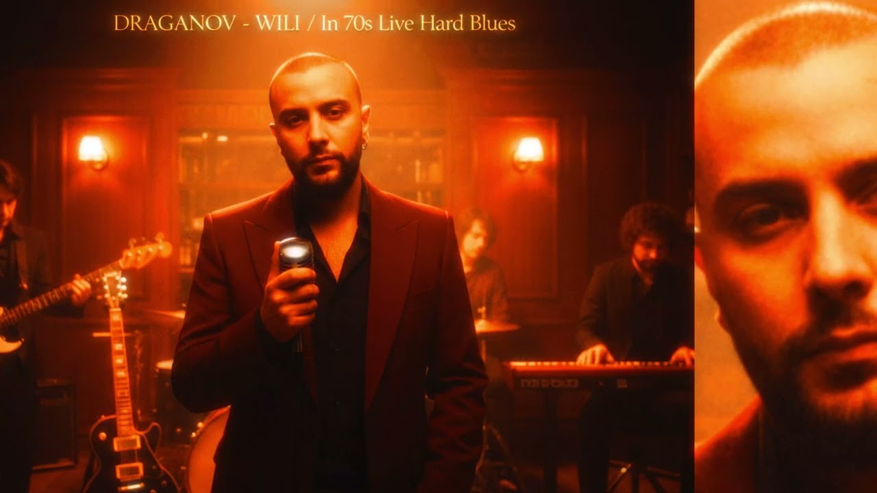 DRAGANOV – WILI | 1970s Hard Blues Live Cover (ReviveVibes)