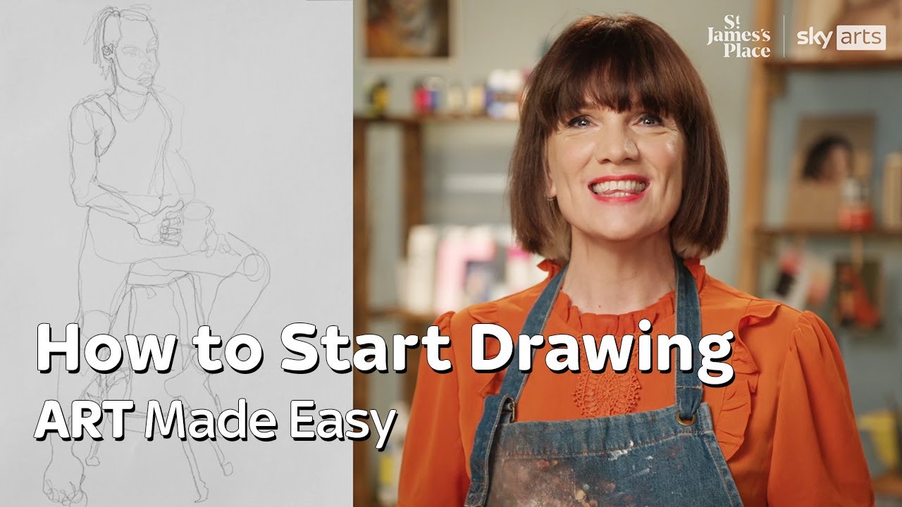 How To Start Drawing | SJP x Sky Arts presents Art Made Easy