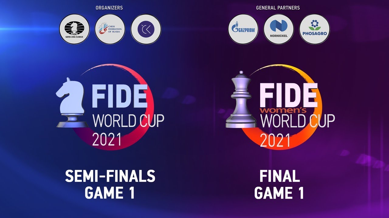 FIDE World Cup 2021 | Semi-finals - Game 1 | FIDE Women's World Cup 2021 | Final - Game 1|