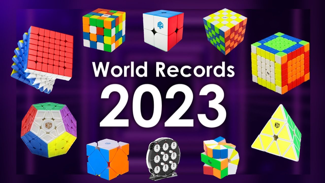 NUEVOS RÉCORDS MUNDIALES del CUBO de RUBIK 2023 | WR Speedcubing Actualizados