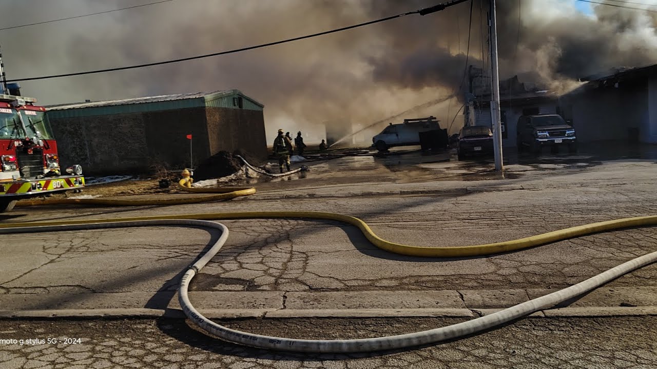Fire in loves Park Illinois fire crews got it out pretty quick