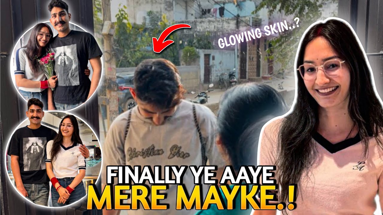 Itne Din Baad Husband Mujhe Milne Aaye Mere Mayke ❤️ Surprised😦| Emotional Vlog
