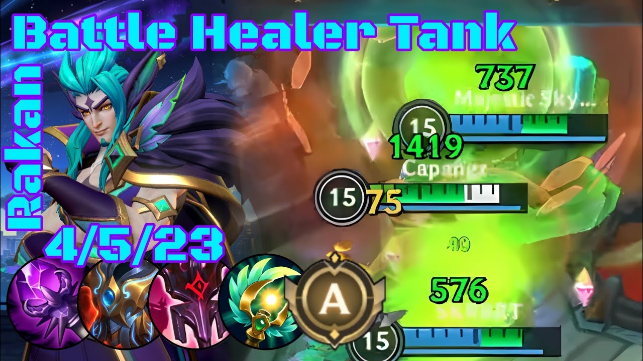 [ Rakan ] Battle Healer Tank | Patch 5.2a | [ Ranked ] Ep.335