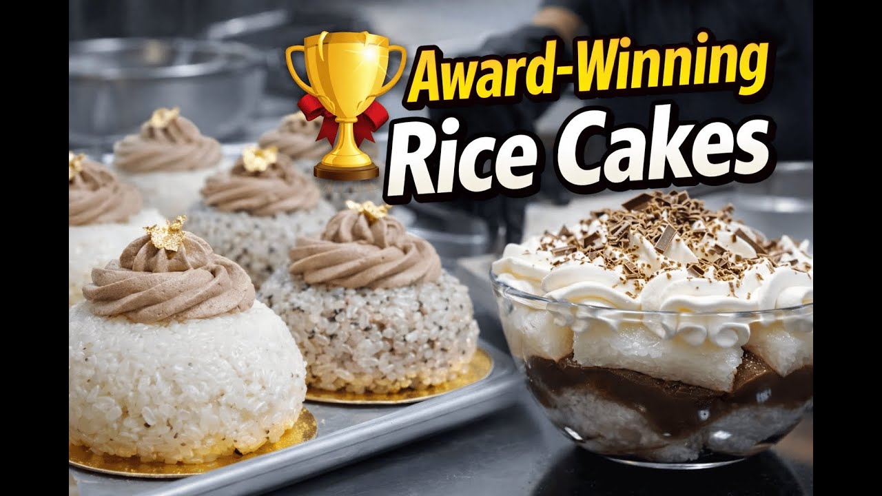 The Art of Korean Rice Cakes | Bakery Process