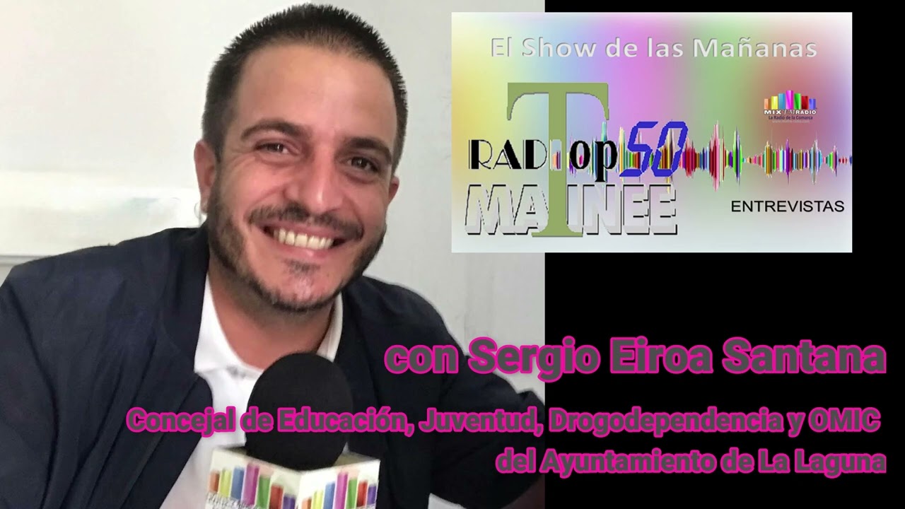 Sergio Eiroa. Cjal. de Educación, Juventud, Drogodependencia y OMIC. Ayto. La Laguna (30 enero 2026)
