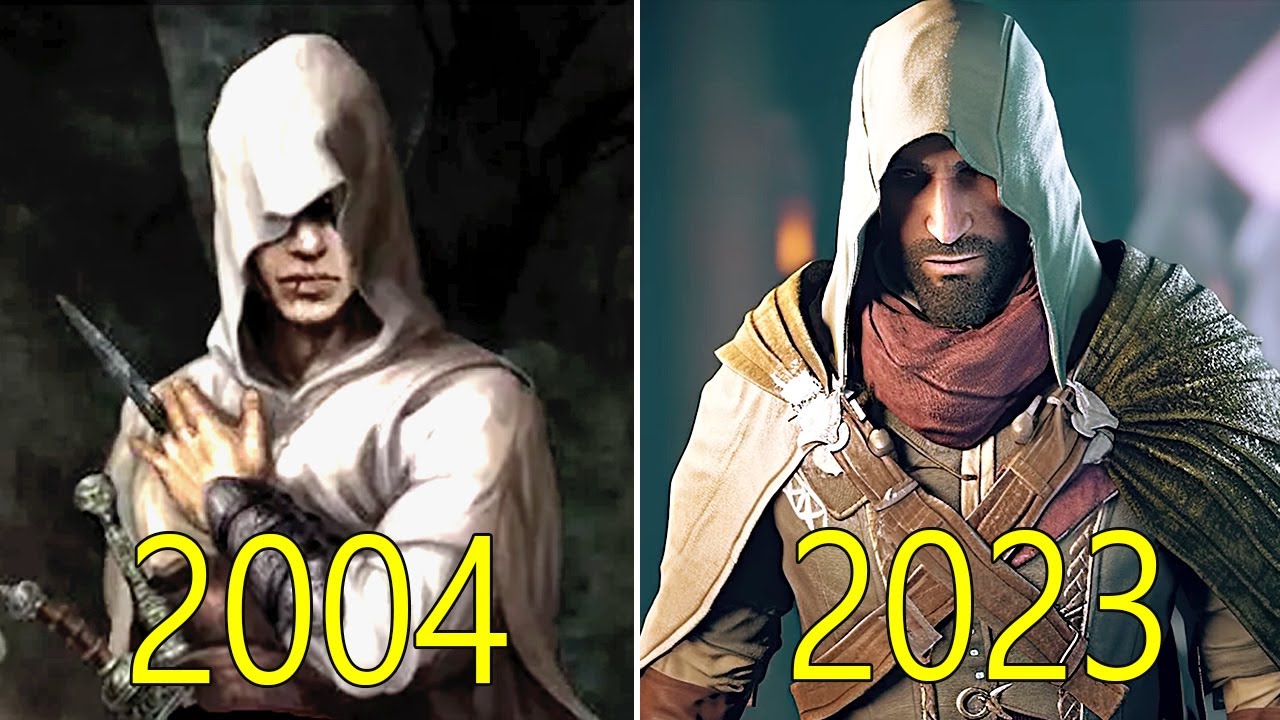 Эволюция Assassin's Creed 2004-2023
