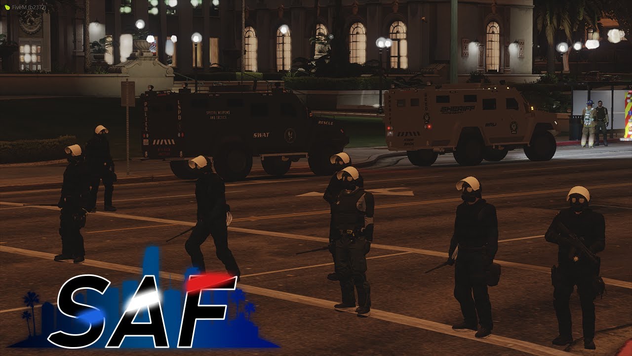 SAF | LOS SANTOS RIOTS...Continued | GTA V RP