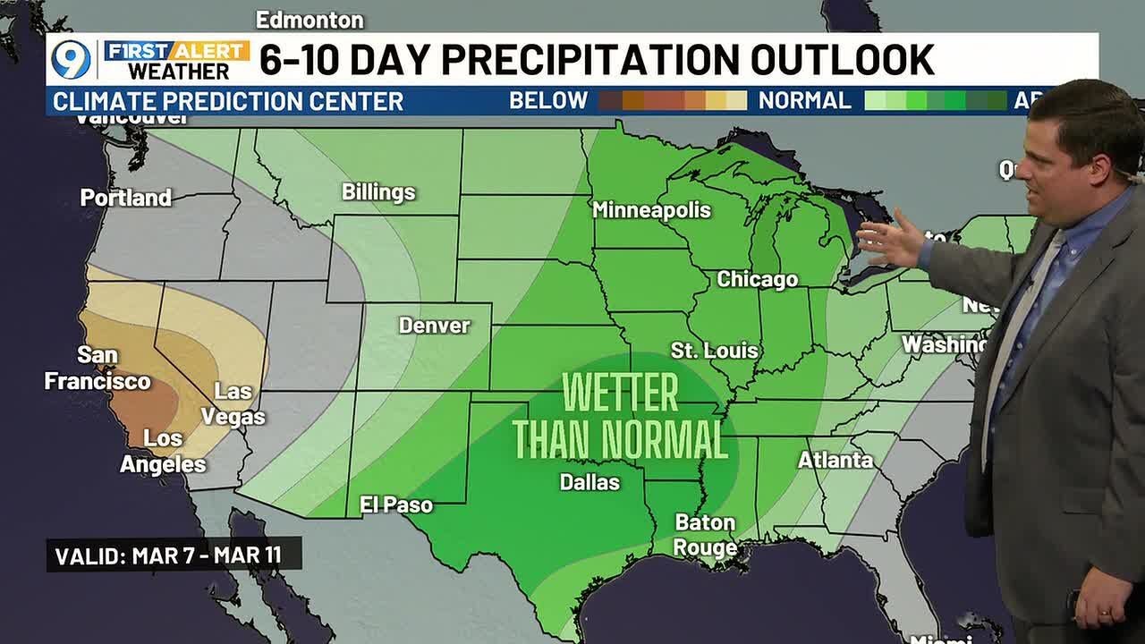 FIRST ALERT NOON FORECAST: Monday, Mar. 2