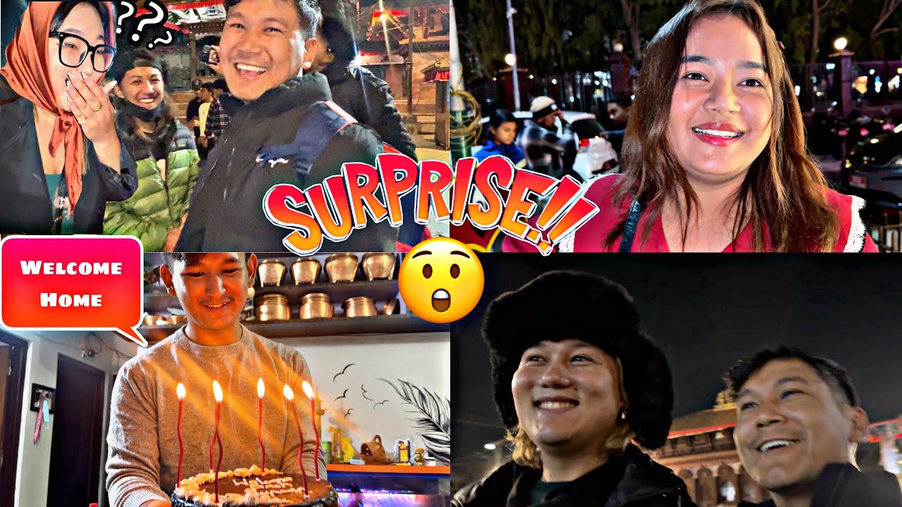 SHOCKING SURPRISE😱 @supriyagurung666 @sjpoon  & FAMILY 😍🤩 @thisissharmy  @samipthakali2296