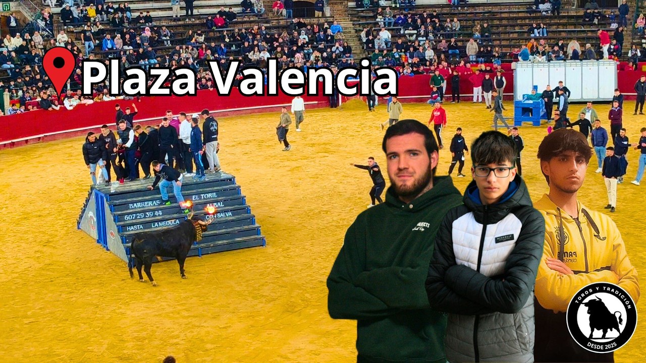 5 embolados de Galache y Vacas falleras!! Sustos y Cogidas!! 14-03-2026