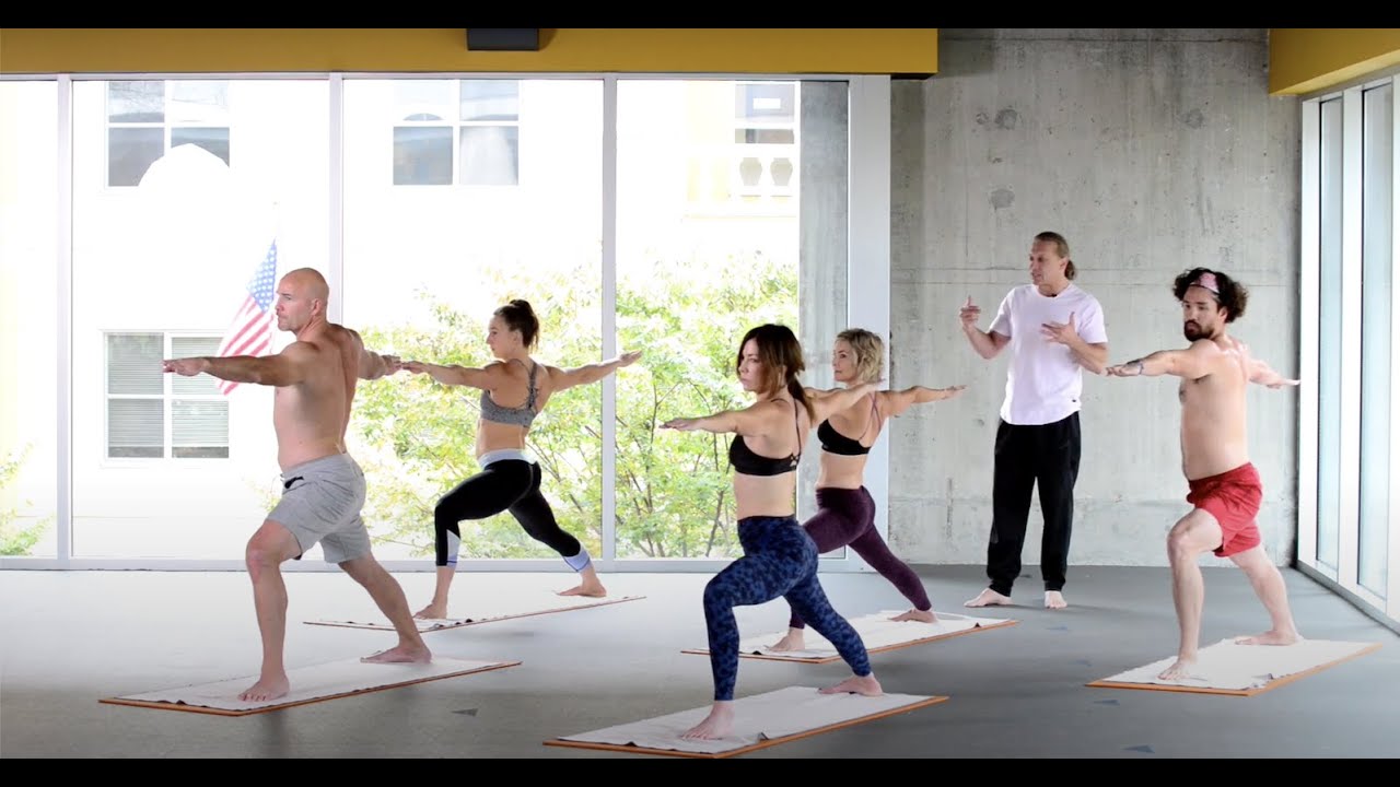 70 Minute Hot Yoga: Bikram & Power Hybrid Yoga with Gary Olson