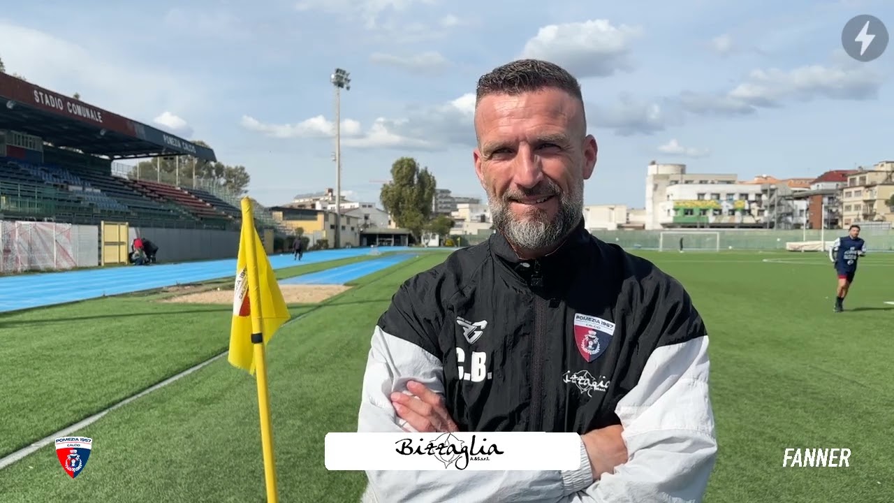 🎤 Pomezia 🆚 FC Rieti | Intervista a Carlo Bylon