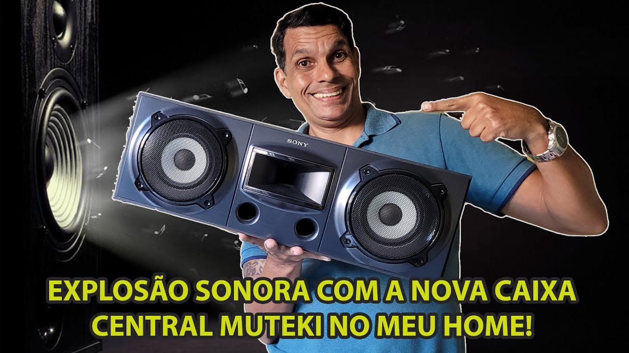 UPGRADE NO CINEMA COM CAIXA CENTRAL MUTEKI @Dias-Audio